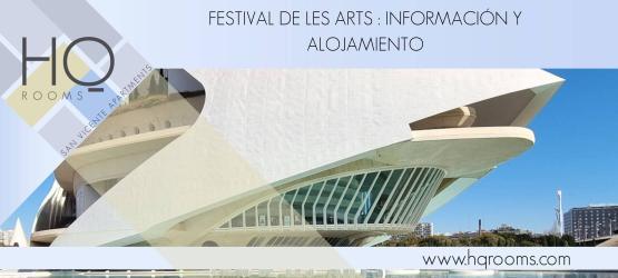 Festival Les Arts 2024 : Info y Alojamiento